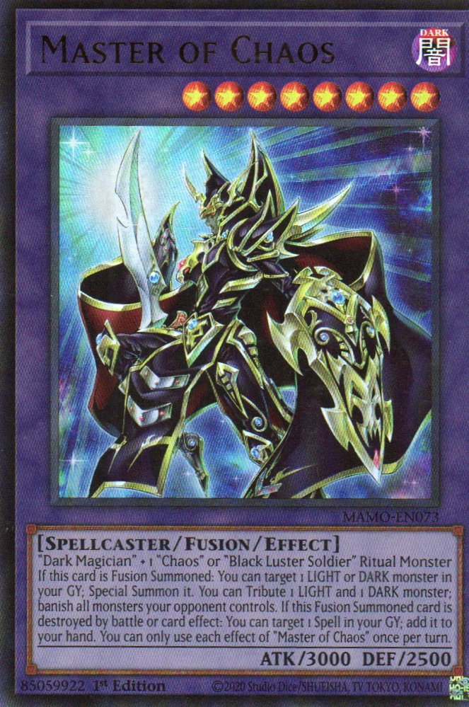 Master of Chaos MAMO-EN073 Ultra Rare