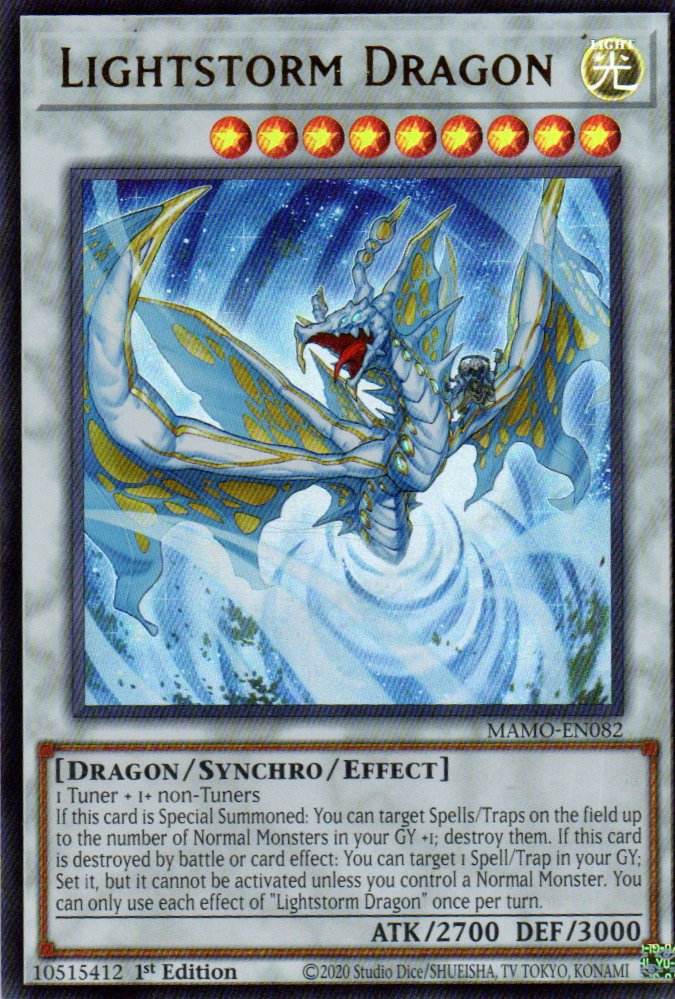 Lightstorm Dragon MAMO-EN082 Ultra Rare