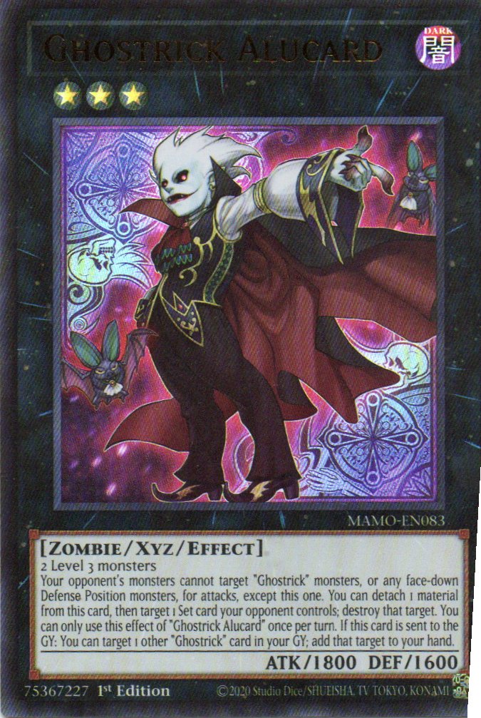 Ghostrick Alucard MAMO-EN083 Ultra Rare