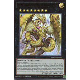 Divine Golden Shadow Dragon Dragluxion MAMO-EN085 Ultra Rare