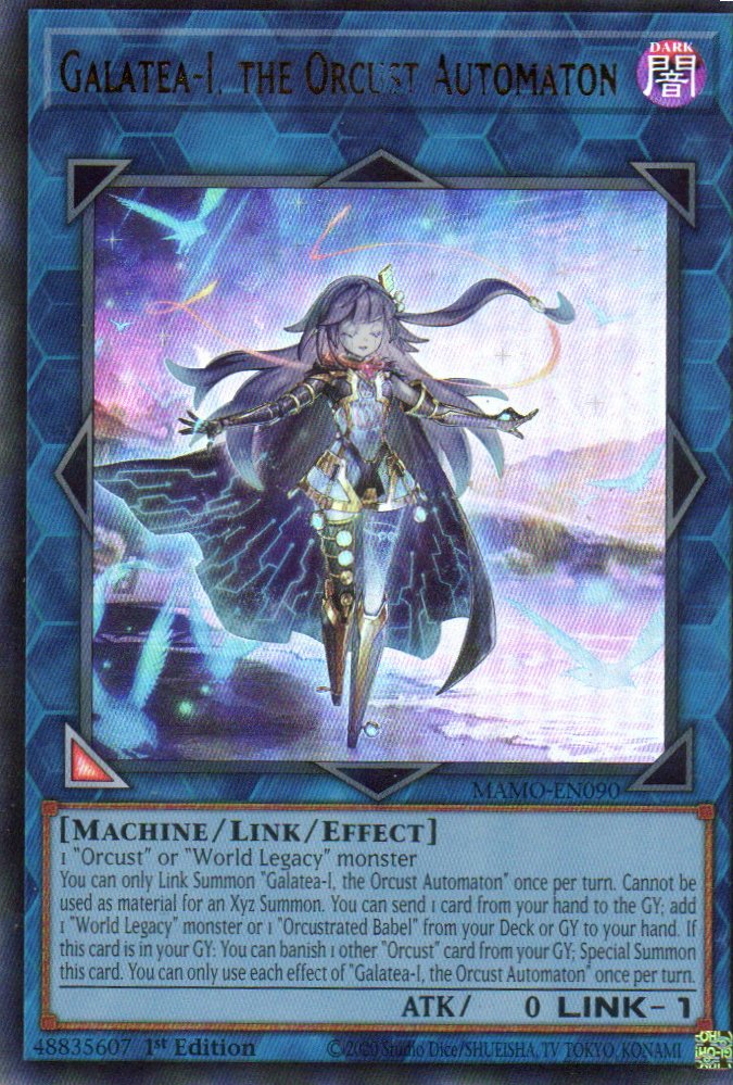 Galatea-I, the Orcust Automaton MAMO-EN090 Ultra Rare