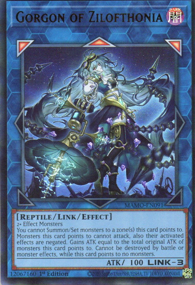 Gorgon of Zilofthonia MAMO-EN091 Ultra Rare