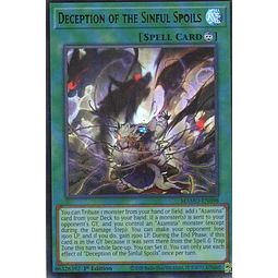 Deception of the Sinful Spoils MAMO-EN098 Ultra Rare