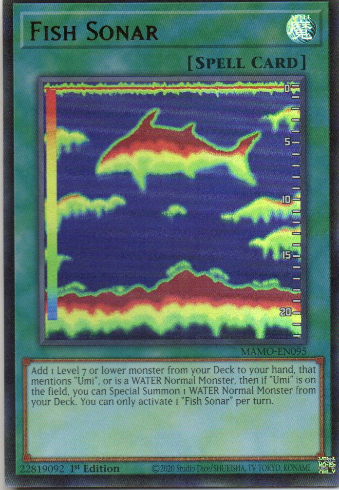 Fish Sonar MAMO-EN095 Ultra Rare
