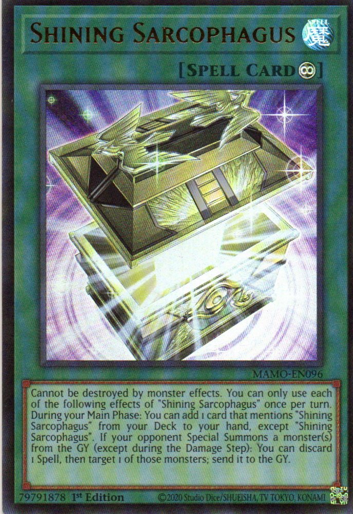 Shining Sarcophagus MAMO-EN096 Ultra Rare