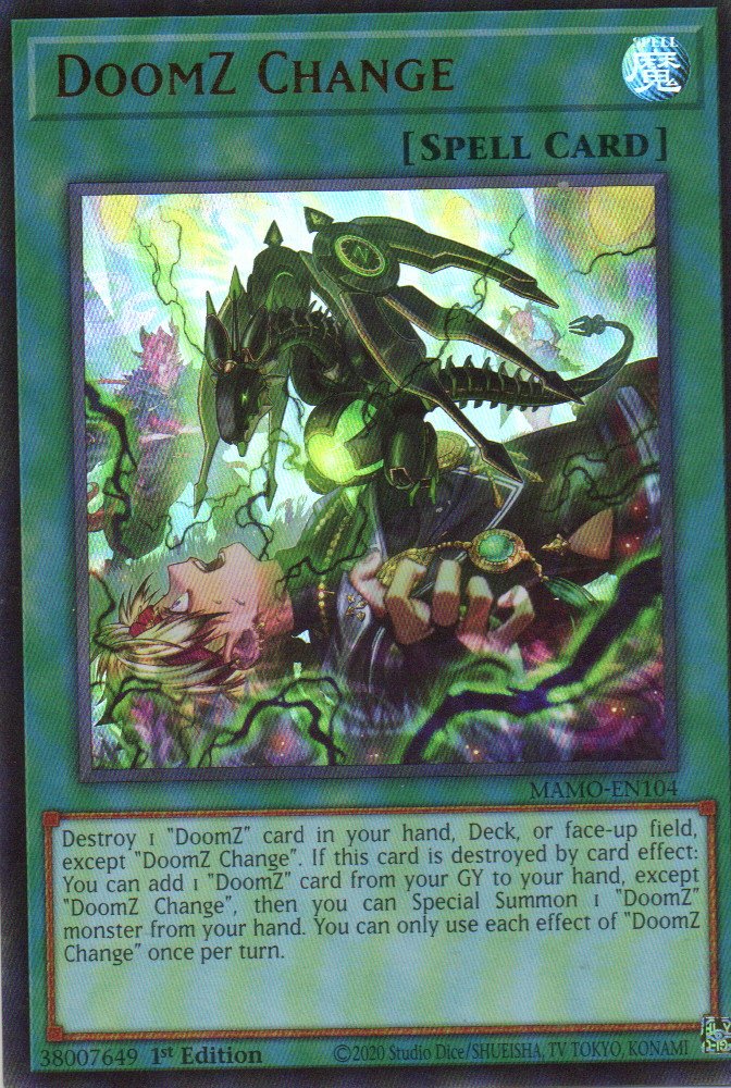 DoomZ Change MAMO-EN104 Ultra Rare
