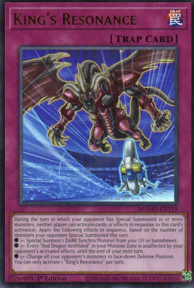 King's Resonance MAMO-EN119 Ultra Rare