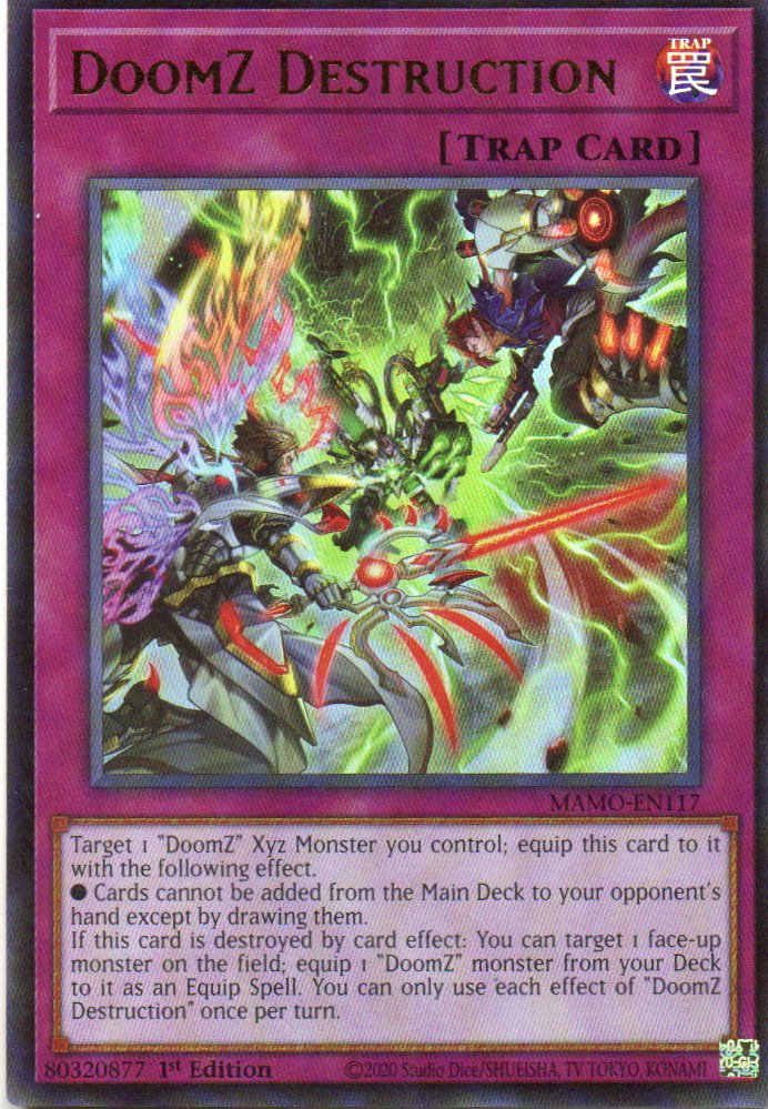 DoomZ Destruction MAMO-EN117 Ultra Rare