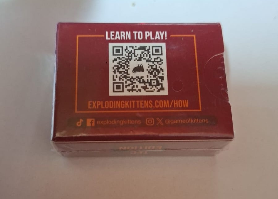 Mini Exploding Kittens - Juego de Cartas