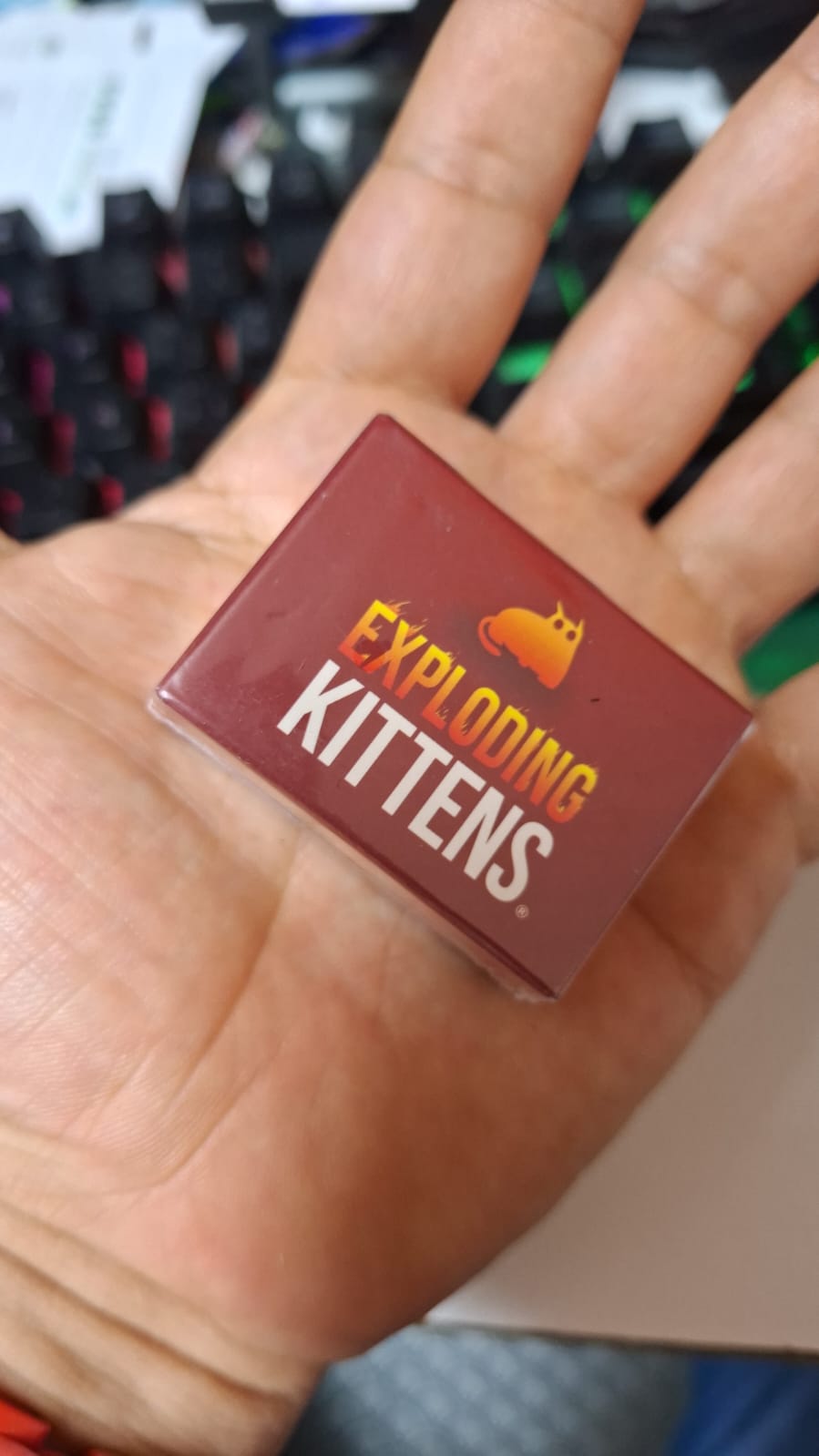 Mini Exploding Kittens - Juego de Cartas