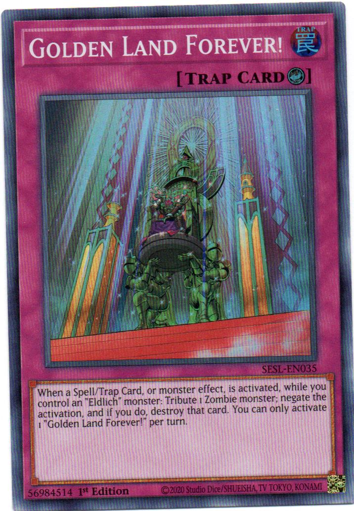 Carta Yugi Golden Land Forever! SESL-EN035