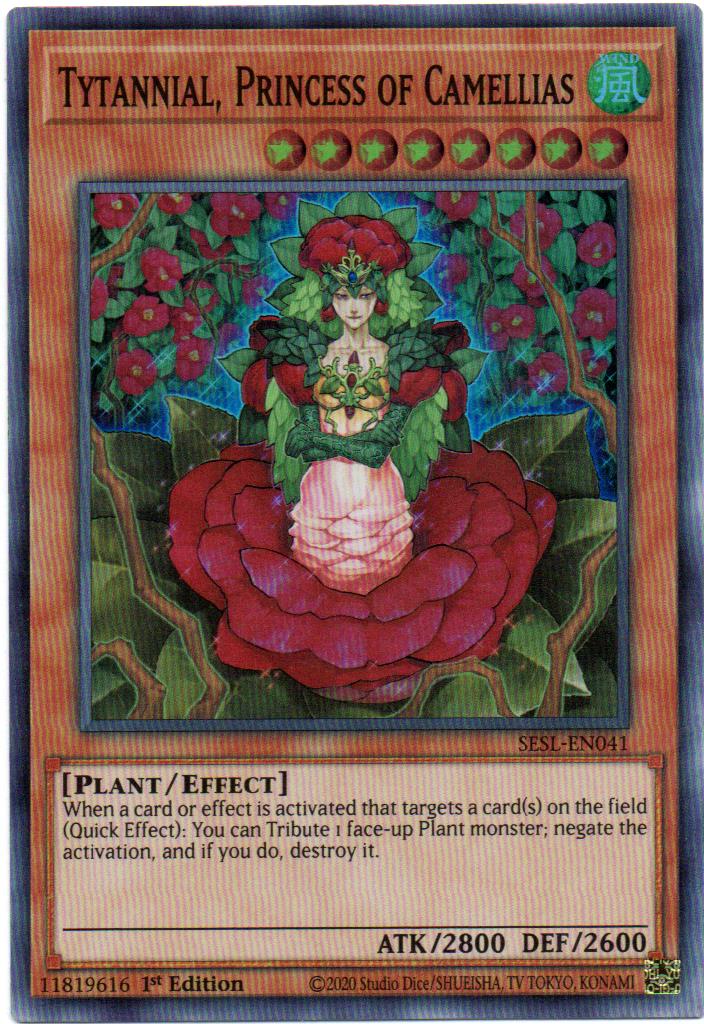 Carta Yugi Tytannial, Princess of Camellias SESL-EN041