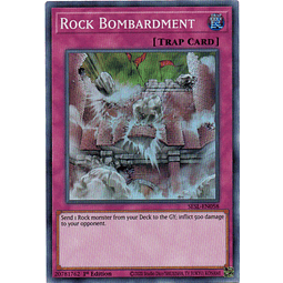 Rock Bombardment carta yugi SESL-EN058 Super Rare 