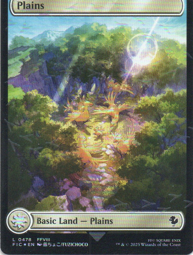 Plains FIC 478 ingles Land foil