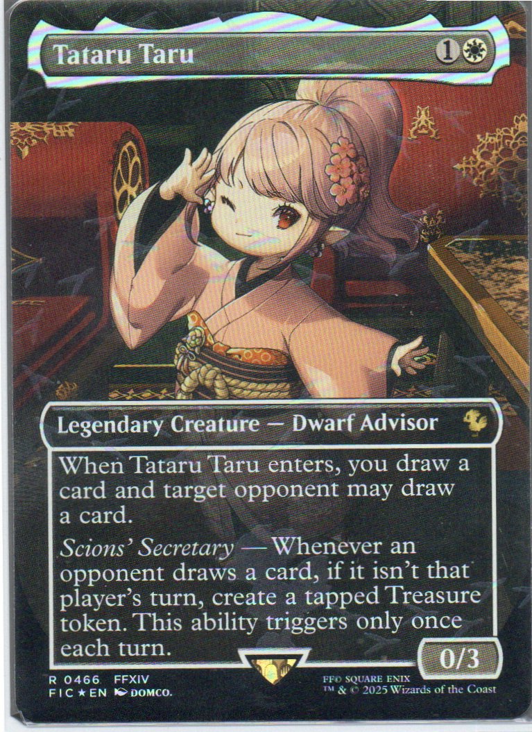 Tataru Taru FIC 466 ingles Rare Foil
