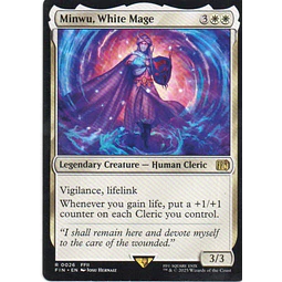 Minwu, White Mage FIN 026 ingles Rare