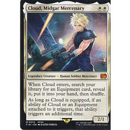 Cloud, Midgar Mercenary FIN 010 ingles Mythic rare