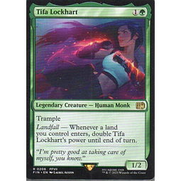 Tifa Lockhart FIN 206 ingles Rare