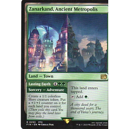 Zanarkand, Ancient Metropolis FIN 293 ingles Rare