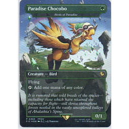 Paradise Chocobo FIC 483 ingles Promo