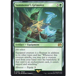 Summoner's Grimoire FIN 205 ingles Rare