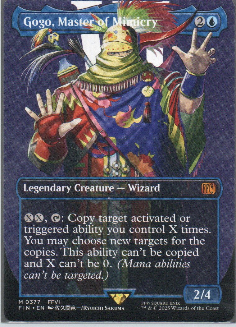 Gogo, Master of Mimicry FIN 377 ingles Mythic rare