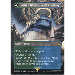 Balamb Garden, Seed Academy FIN 354 ingles Rare