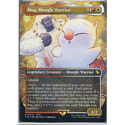 Mog, Moogle Warrior FIC 476 ingles Rare foil