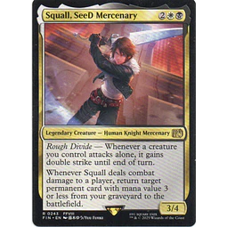 Squall, Seed Mercenary FIN 243 ingles Rare