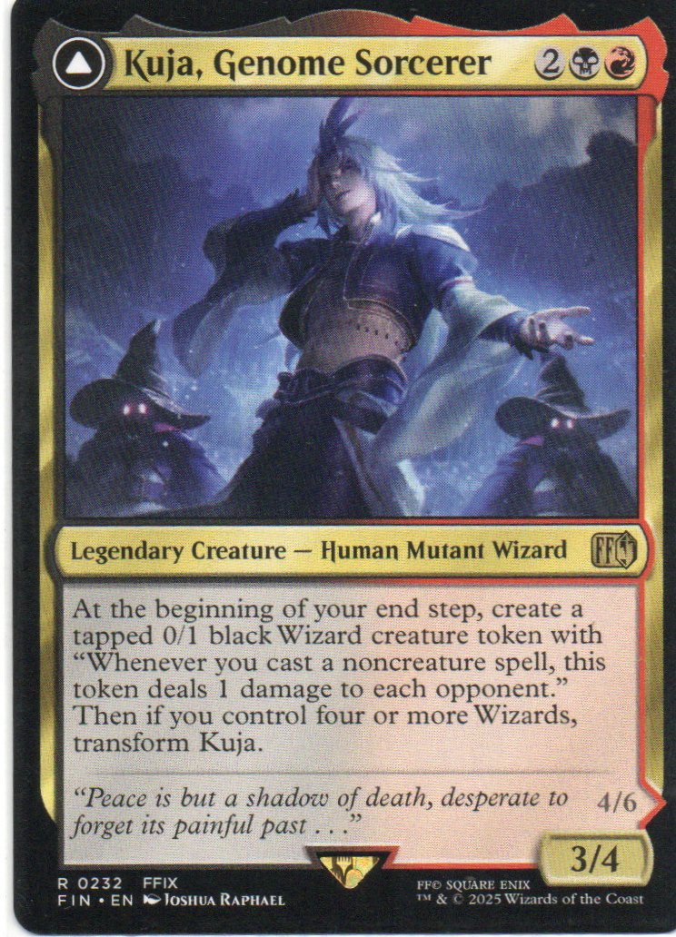 Kuja, Genome Sorcerer FIN 232 ingles Rare