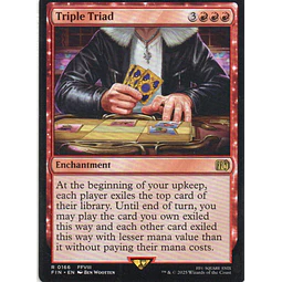 Triple Triad FIN 166 ingles Rare