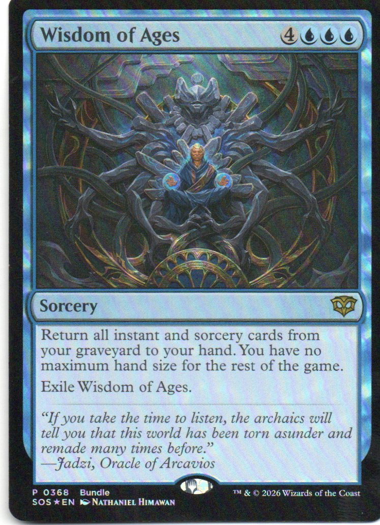 Wisdom of Ages SOS 368 ingles Promo