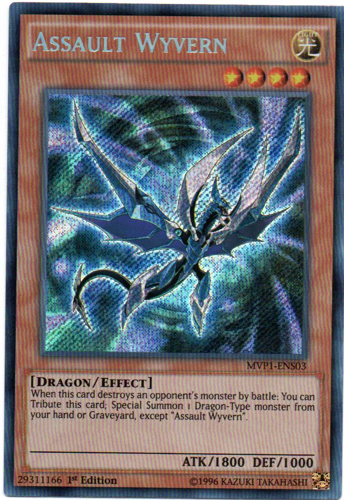 Carta Yugi Assault Wyvern MVP1-ENS03