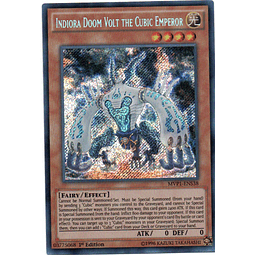 Carta Yugi Indiora Doom Volt the Cubic Emperor MVP1-ENS38