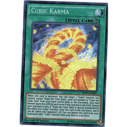 Carta Yugi Cubic Karma MVP1-ENS41