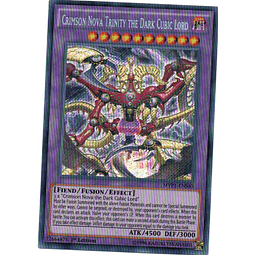 Carta Yugi Crimson Nova Trinity the Dark Cubic Lord MVP1-ENS40