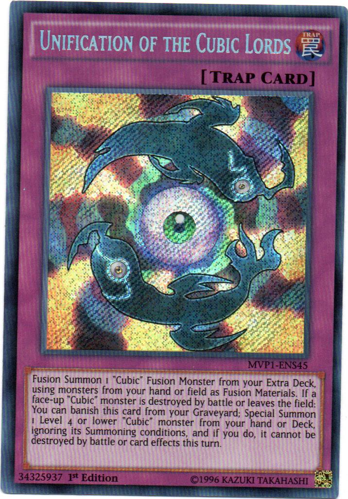 Carta Yugi Unification of the Cubic Lords MVP1-ENS45