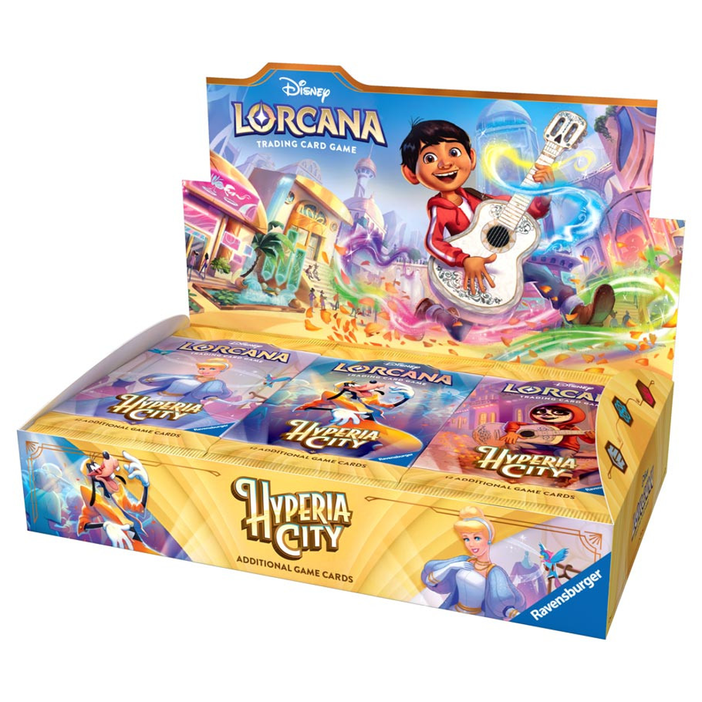 Preventa: Lorcana Hyperia City - Booster Display (Inglés)