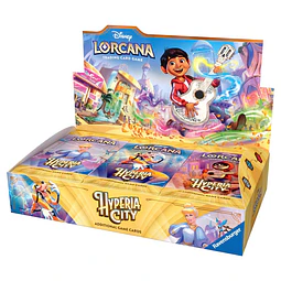 Preventa: Lorcana Hyperia City - Booster Display (Inglés)