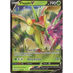 Flapple V 18 Ultra rare Ingles