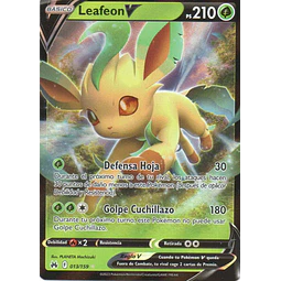Leafeon V 13 Ultra rare Español