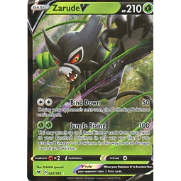 Zarude V 22 Ultra rare Ingles