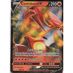 Centiskorch V 33 Ultra rare Ingles