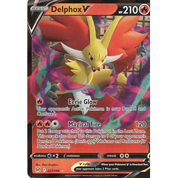Delphox V 27 Ultra rare Ingles