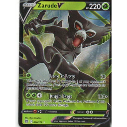 Zarude V 16 Ultra rare Ingles