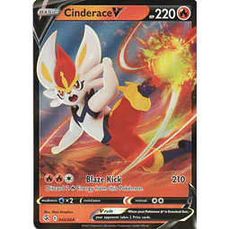 Cinderace V 43 Ultra rare Ingles