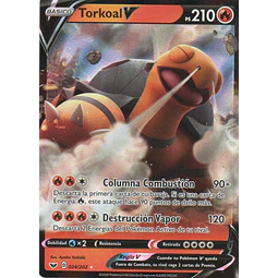 Torkoal V 24 Ultra rare Ingles