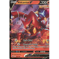 Volcanion V 25 Ultra rare Ingles