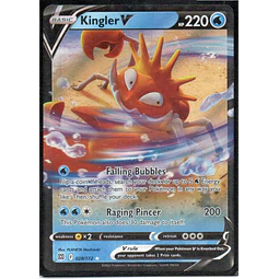Kingler V 28 Ultra rare Ingles