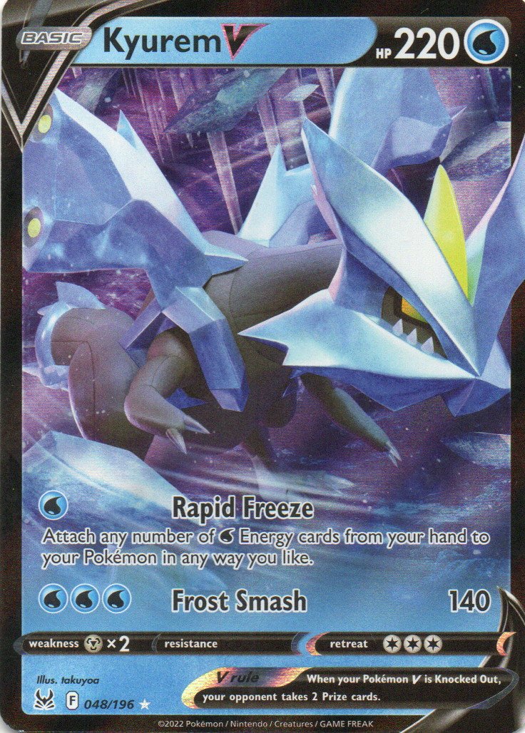 Kyurem V 48 Ultra rare Ingles
